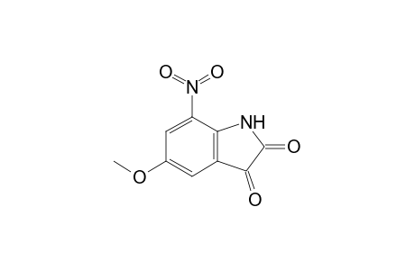 5-Methoxy-7-nitro-1H-indole-2,3-dione