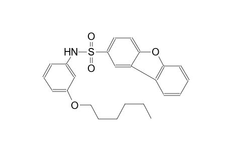 dibenzo[b,d]furan-2-sulfonamide, N-[3-(hexyloxy)phenyl]-