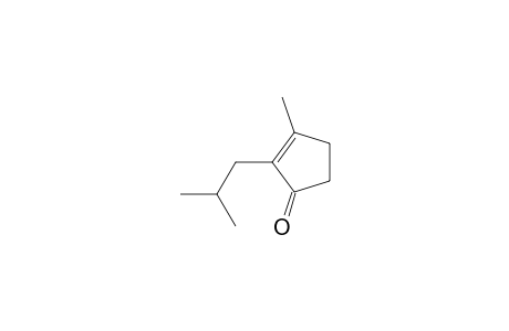 2-Cyclopenten-1-one, 2-isobutyl-3-methyl-