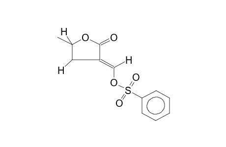(E)-3-PHENYLSULPHONYLOXYMETHYLENE-5-METHYLDIHYDRO-2(3H)-FURANONE
