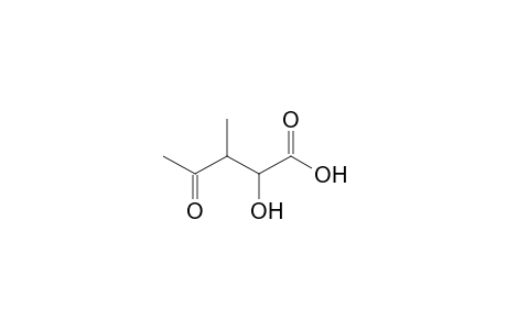 2-Hydroxy-3-methyl-4-oxopentanoic acid
