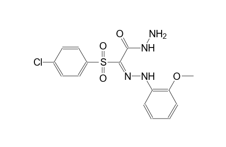 (2E)-2-[(4-chlorophenyl)sulfonyl]-2-[(2-methoxyphenyl)hydrazono]ethanohydrazide