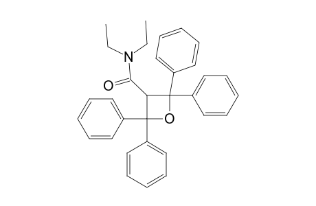 N,N-DIETHYL-2,2,4,4-TETRAPHENYLOXETANE-3-CARBOXAMIDE