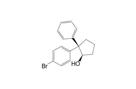 Cyclopentanol, 2-(4-bromophenyl)-2-phenyl-, cis-