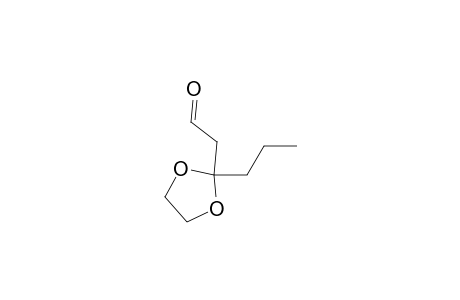 1,3-Dioxolane-2-acetaldehyde, 2-propyl-