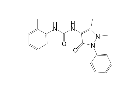 urea, N-(2,3-dihydro-1,5-dimethyl-3-oxo-2-phenyl-1H-pyrazol-4-yl)-N'-(2-methylphenyl)-