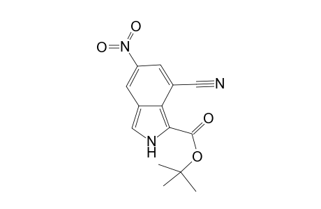7-cyano-5-nitro-2H-isoindole-1-carboxylic acid tert-butyl ester