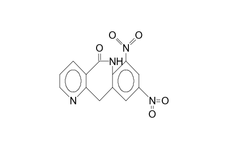 5,6-Dihydro-7,9-dinitro-11H-pyrido(3,2-C)(1)benzazepin-5-one