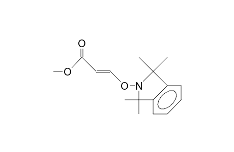 (E)-3-(1,1,3,3-Tetramethyl-2,3-dihydro-1H-isoindol-2-yloxy)-propenoic acid, methyl ester