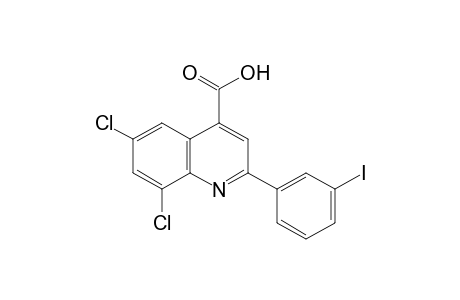 6,8-dichloro-2-(m-iodophenyl)cinachoninic acid