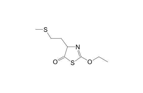 2-ethoxy-4-(2-methylsulfanylethyl)-4H-1,3-thiazol-5-one
