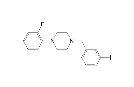 1-(3-Iodobenzyl)-4-(2-fluorophenyl)piperazine