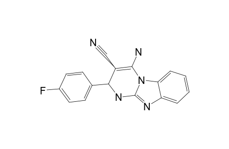4-AMINO-2-(4-FLUOROPHENYL)-1,2-DIHYDROPYRIMIDO-[1,2-A]-BENZIMIDAZOLE-3-CARBONITRILE