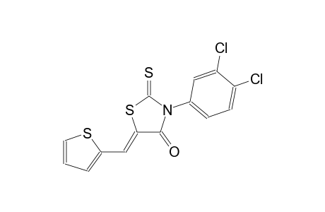 (5Z)-3-(3,4-dichlorophenyl)-5-(2-thienylmethylene)-2-thioxo-1,3-thiazolidin-4-one