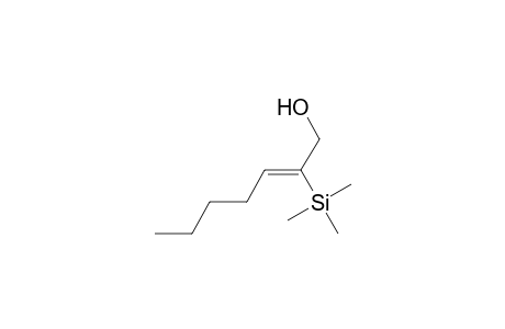 (Z)-2-trimethylsilylhept-2-en-1-ol