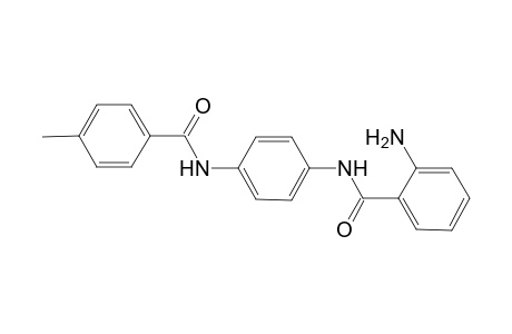 1,4-Phenylenediamine, N-(4-methylbenzoyl)-N'-(2-aminobenzoyl)-
