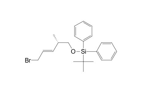 Silane, [(5-bromo-2-methyl-3-pentenyl)oxy](1,1-dimethylethyl)diphenyl-, [S-(E)]-