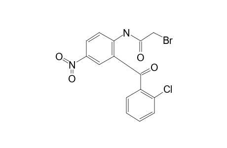 Acetamide, 2-bromo-N-[2-(2-chlorobenzoyl)-4-nitrophenyl]-