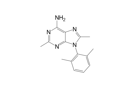 9-(2,6-dimethylphenyl)-2,8-dimethyl-6-purinamine