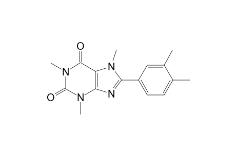 1,3,7-trimethyl-8-(3,4-dimethylphenyl)-xanthine