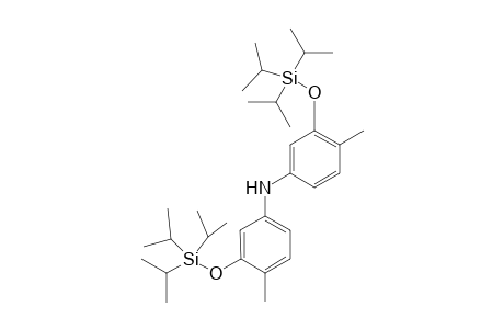 4-methyl-N-(4-methyl-3-{[tris(propan-2-yl)silyl]oxy}phenyl)-3-{[tris(propan-2-yl)silyl]oxy}aniline