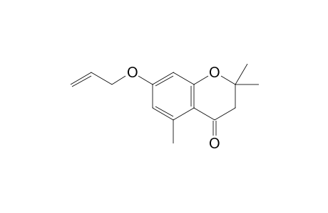 7-[Allyloxy]-2,2,5-trimethyl-4-chromanone