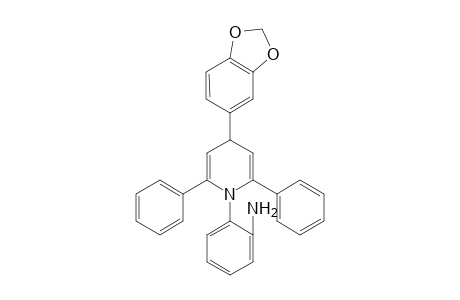 1-(2'-Aminophenyl)-2,6-diphenyl-4-(3",4"-dioxymethylenephenyl)-1,4-dihydropyridine