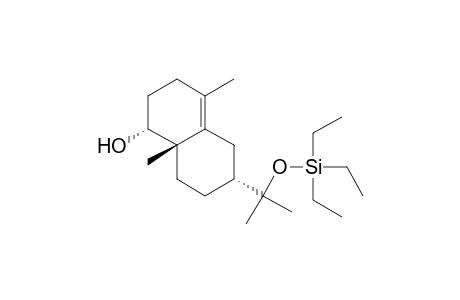 [1R-(1.alpha.,6.alpha.,8a.beta.)]-1,2,3,5,6,7,8,8a-Octahydro-4,8a-dimethyl-6-[1-(triethylsilyl)oxy-1-methylethyl]-1-naphthalenol
