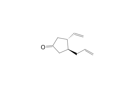 trans-3-Allyl-4-vinylcyclopentanone