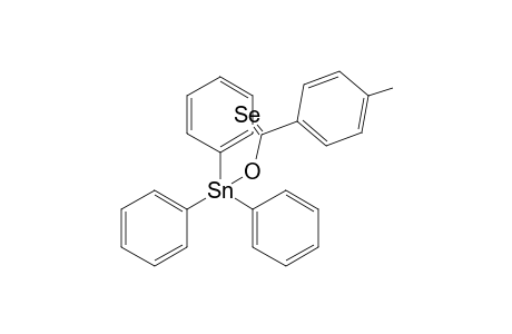 Triphenyltin 4-methylbenzenecarboselenoate