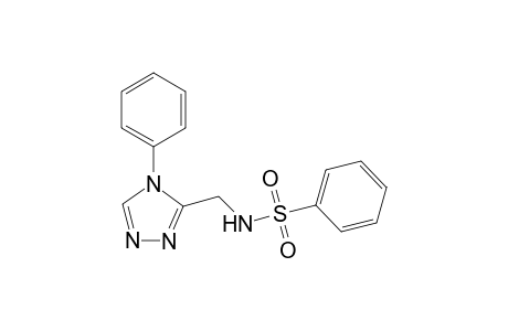 Benzenesulfonamide, N-(4-phenyl-1,2,4-triazol-3-yl)methyl-