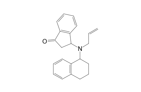 3-[Allyl(1,2,3,4-tetrahydro-1-naphthalenyl)amino]-1-indanone