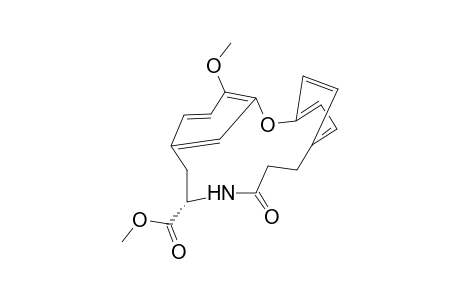 Methyl (9S)-4-methoxy-11-oxo-2-oxa-10-azatricyclo[12.2.2.1(3,7)nonadeca-3,5,7(19),14,16,17-hexaene-9-carboxylate