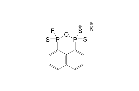 POTASSIUM-3-FLUORONAPHTHO-[1,8-CD]-[1,2,6]-OXADIPHOSPHININE-1(3H)-THIOLATE-1,3-DISULFIDE