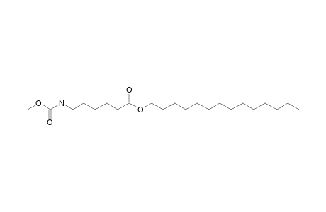 6-Aminocaproic acid, N-methoxycarbonyl-, tetradecyl ester