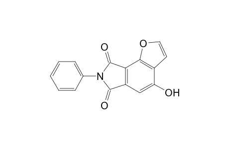4-Hydroxy-7-phenyl-1-oxa-7-aza-as-indacene-6,8-dione
