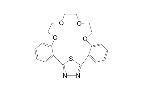 2,3,14,15-DIBENZO-4,7,10,13-TETRAOXA-19-THIA-17,18-DIAZABICYCLO-[14.2.1]-NONADECA-16,18-DIENE