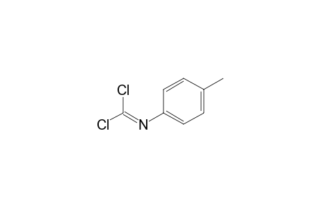 1,1-bis(chloranyl)-N-(4-methylphenyl)methanimine