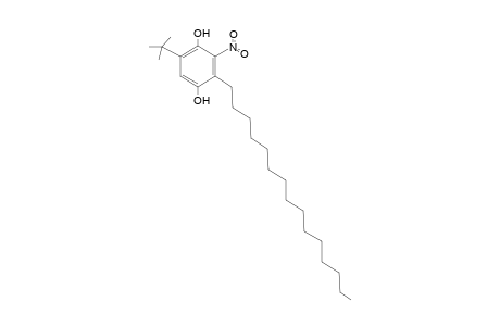 6-tert-Butyl-2-nitro-3-n-pentadecyl-para-Hydroquinone
