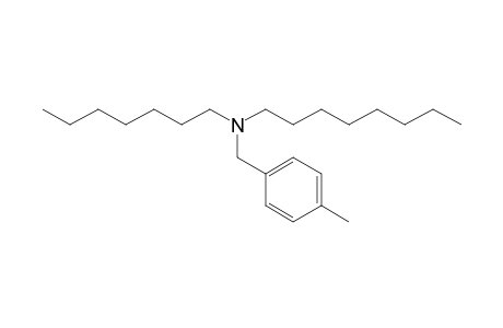 4-Methylbenzylamine, N-heptyl-N-octyl-