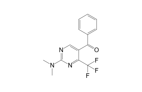 5-Benzoyl-4-trifluoromethyl-2-N,N-dimethylaminopyrimidine