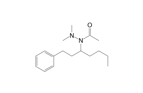 (R,S)-N-Acetyl-N-dimethylamino-1-phenyl-3-heptylamine