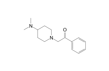 2-[4-(dimethylamino)-1-piperidinyl]-1-phenylethanone