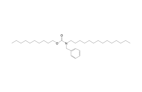 Carbonic acid, monoamide, N-benzyl-N-tetradecyl-, decyl ester