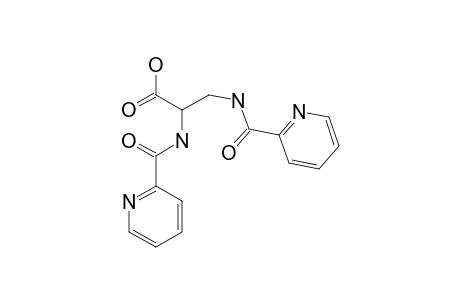 2,3-bis(pyridine-2-carbonylamino)propionic acid