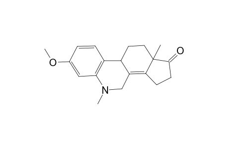 6-Azaestra-1,3,5(10),8(14)-tetraen-17-one, 3-methoxy-6-methyl-