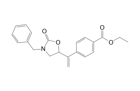 3-Benzyl-5-(1-(4-(ethoxycarbonyl)phenyl)vinyl)-2-oxazolidinone