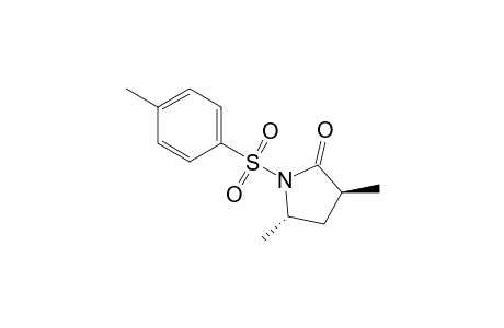 (3S,5S)-3,5-dimethyl-1-(4-methylphenyl)sulfonyl-pyrrolidin-2-one
