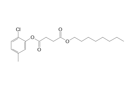 Succinic acid, 2-chloro-5-methylphenyl octyl ester