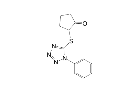 Cyclopentanone, 2-[(1-phenyl-1H-tetrazol-5-yl)thio]-